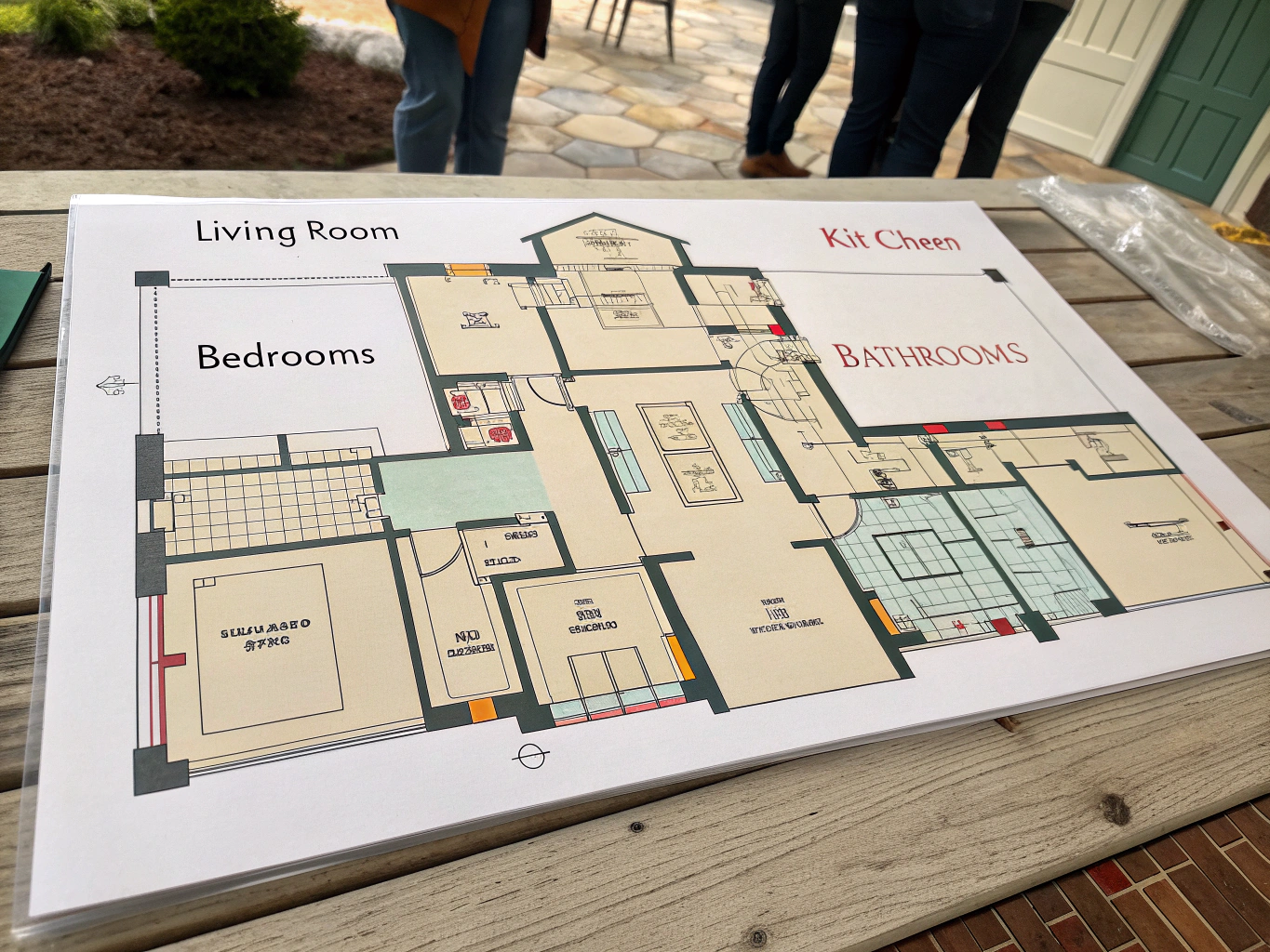 Property floor plan illustration